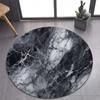 Luxurious Marble Colour White Gold Round Carpet Rug for Bedroom Living Room Decoration,pet Decor Floor Mat