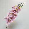 9 Head Latex Butterfly Orchid Artificial Flowers Hand Feeling Fake Flowers RoomTable Decoration Wedding Arrangement