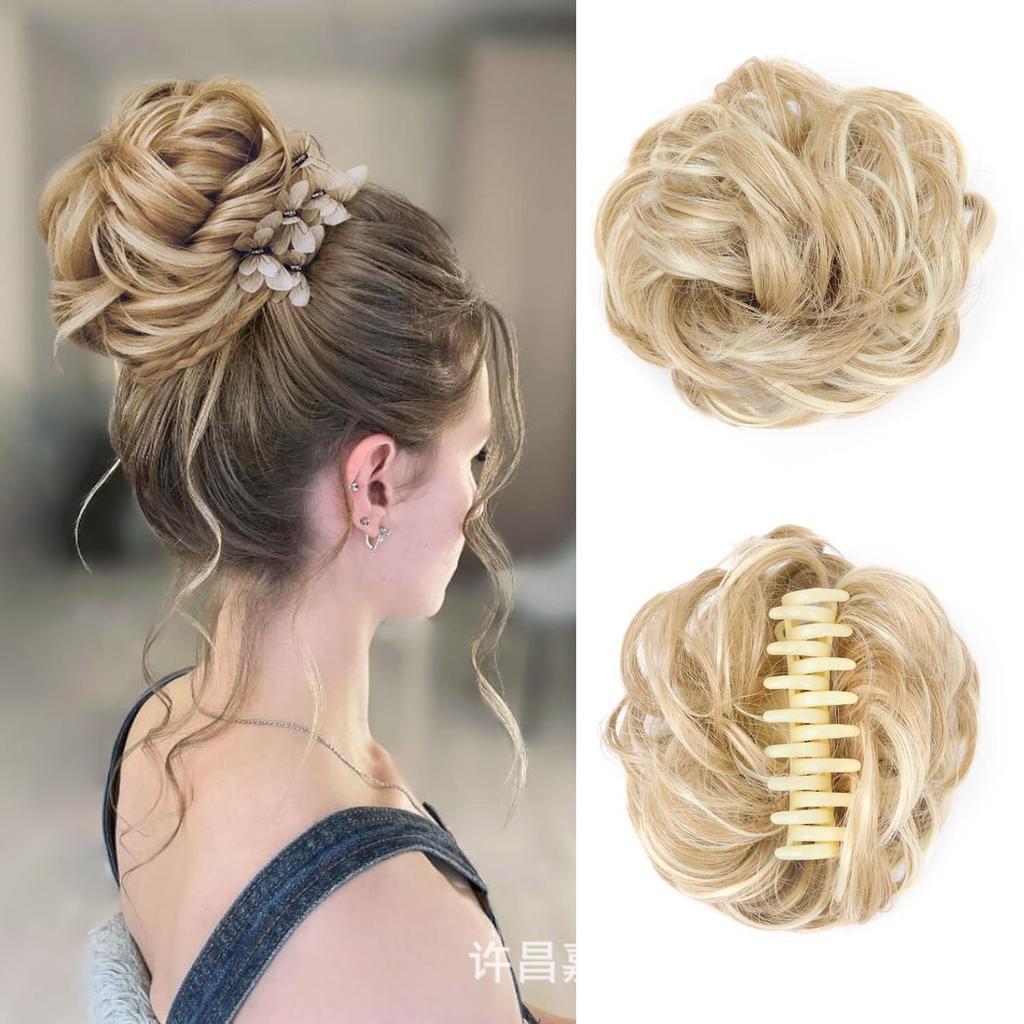 Tembel Saç Topuzu Yapıcı | Büyük Kabarık Toka Klipsi