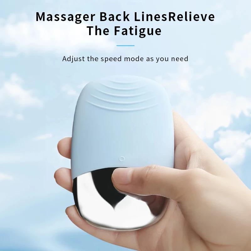 Electric Facial Cleansing Brush Silicone Sonic Face Cleaner Deep Pore Cleaning Skin Massage Intelligent Cleansing Brush Device