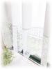 Elegant and stylish bay window lace and made in Japan by 300 x 105 CM596 curtains, multi-functional, heat-blocking, pollen-catching, cool, FCOT, cm,