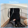 Modern 2024 Trendy Shoulder Bag With Sophisticated Fringe Style Perfect For Casual Outfits