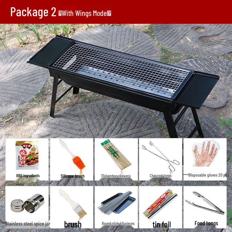 Portable Outdoor Charcoal BBQ Grill