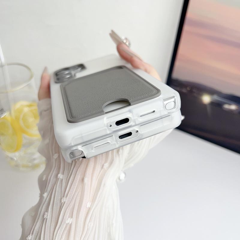 Luxury 2-in-1 Leather Wallet Card Slots Holder Phone Case for Samsung S25 S24 S23 Ultra Plus FE S25 Edge Shockproof Matte Cover