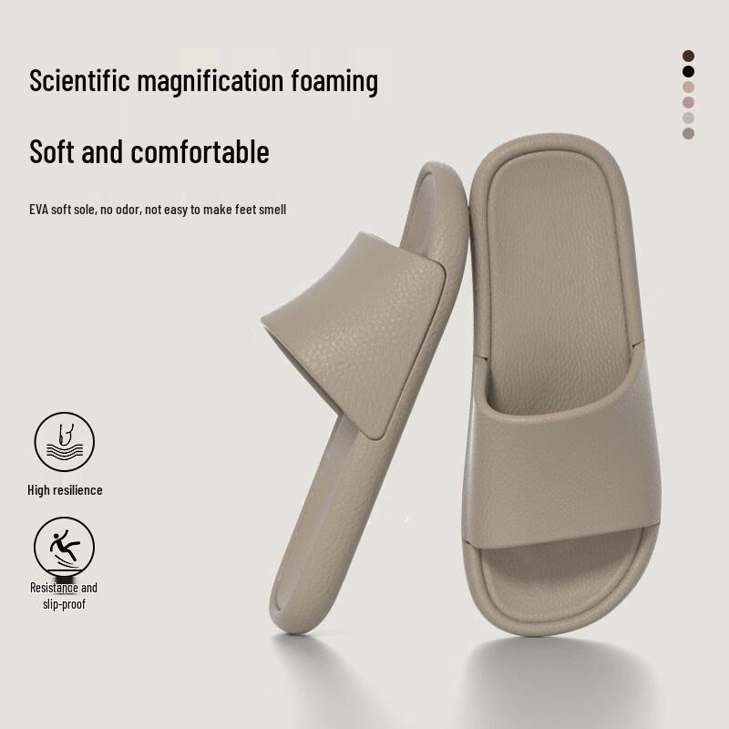 Guoluofei Moka Unisex Summer Anti-Slip Slippers 44-45