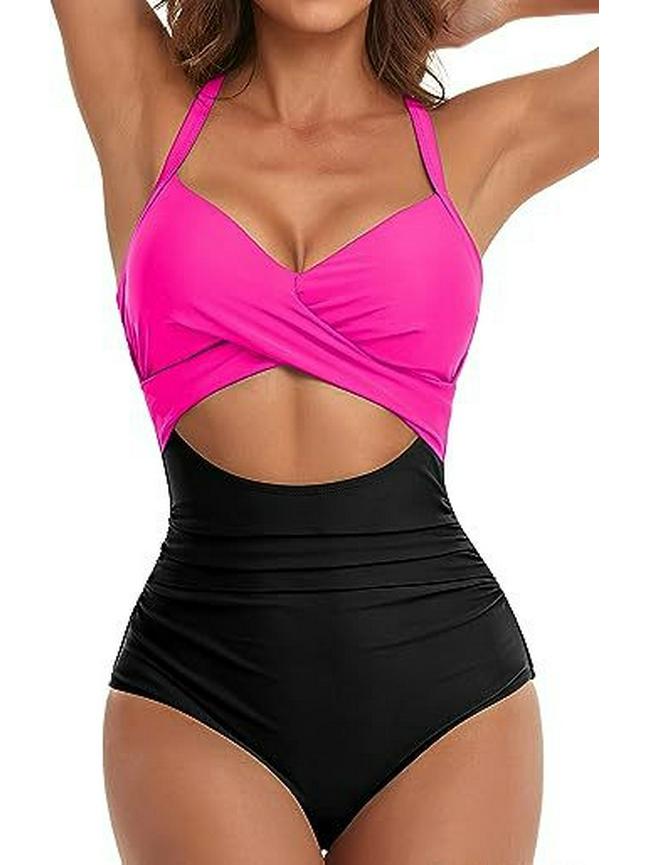 

Сексуальный цельный купальник с открытой спиной для женщин европейского и американского производства с узким вырезом Medium