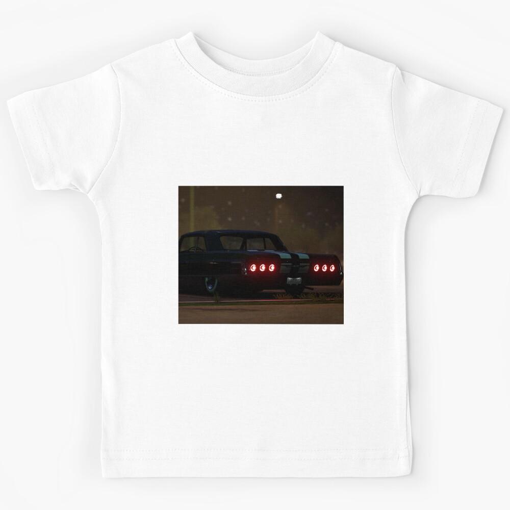 British Racing Green 1964 Chevrolet Impala Lowrider Kids T-Shirt 100