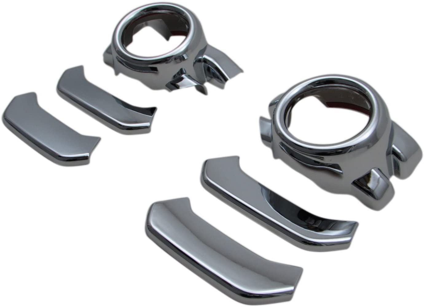 

BRIGHTZ Хромированные накладки на противотуманные фары для NV350 Caravan E26 KS4E 26 NV 350 Wagon (фургон) (Поздняя модель) [FOG-COV-255] KS2E26, KS4E26, KS2E, NV350, V350,