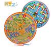 Children's Wooden Magnetic Maze & Color Counting Board for Logical Thinking