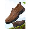 Men Leather Casual Shoes Breathable Loafers Men Sneakers New Male Comfortable Leather Flat Footwear Sneakers Men Shoes39-48