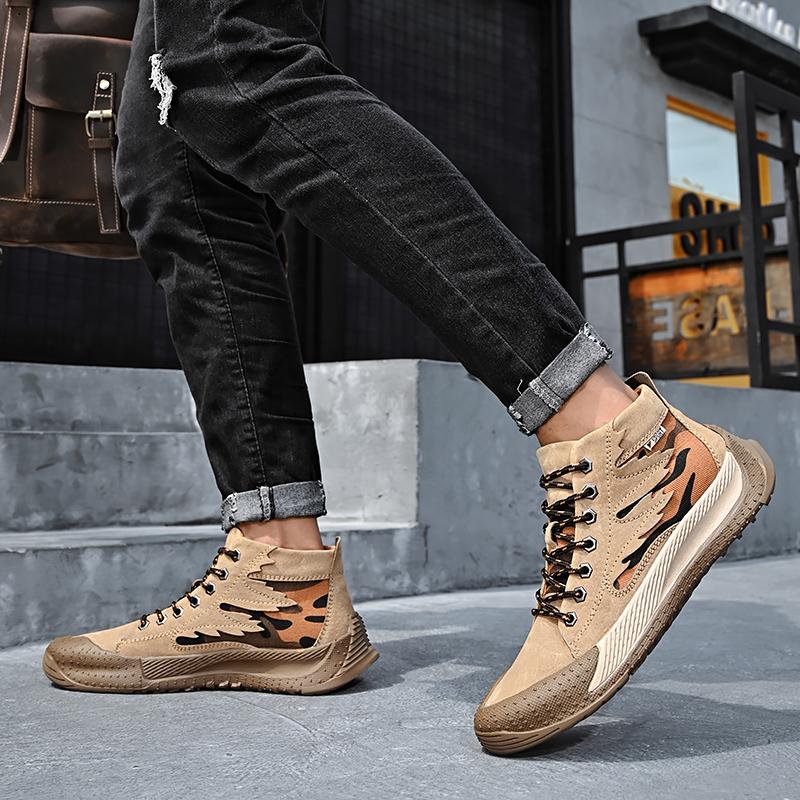 Мужская повседневная обувь с высоким берцем — фото 4