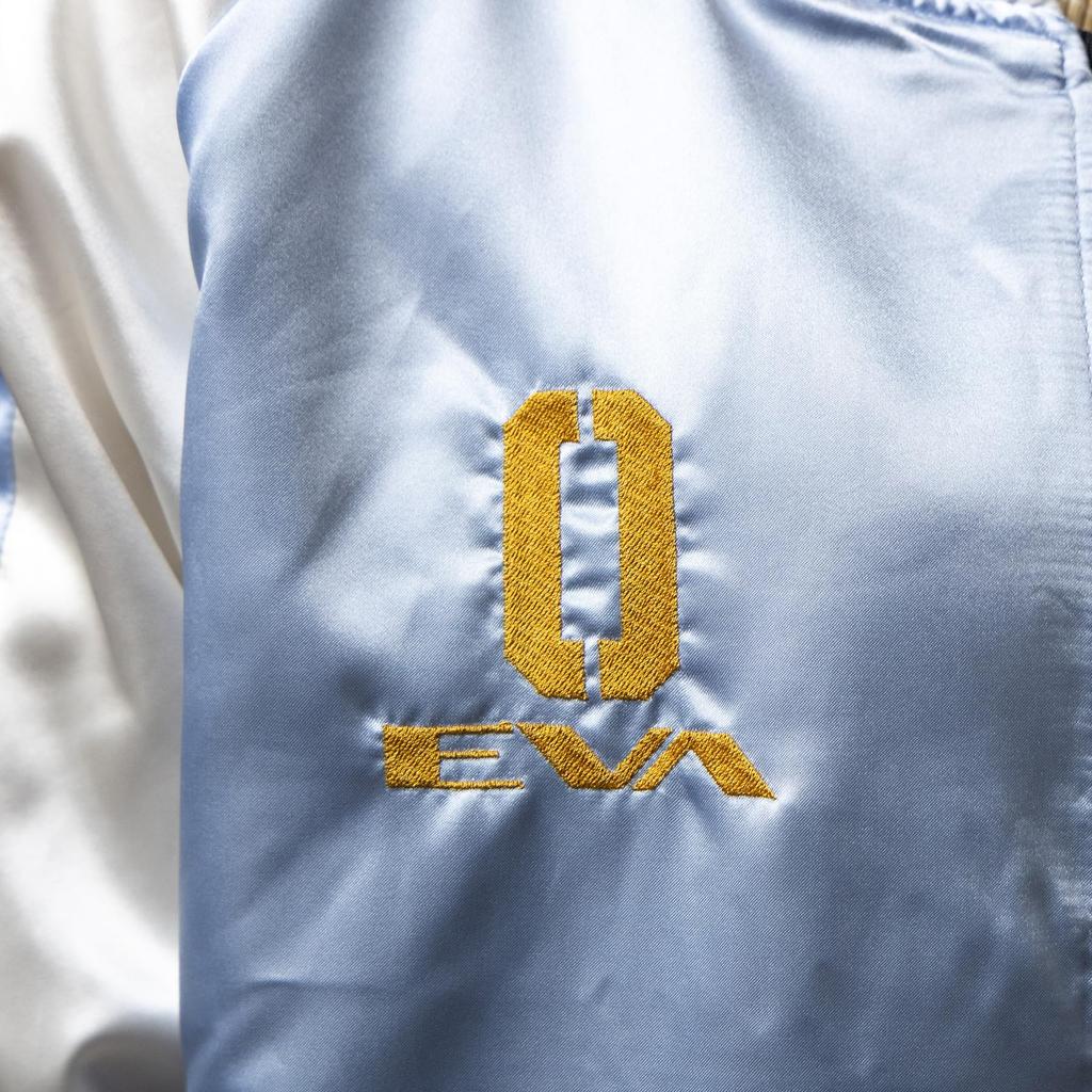 Marushin Evangelion Rei Ayanami Sukajan Jacket with Full Embroidery and Pockets (Product Number: 4895011900)