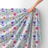 Royal Samt Stoff Polyester Zum Nähen - Motiv Blumen - Rdx2425
