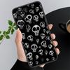 Phone Case For Samsung A55 A16 A56 A36 A35 A15 A53 A54 A33 A34 A25 A05S A52 A52S A14 A26 A71 Skull