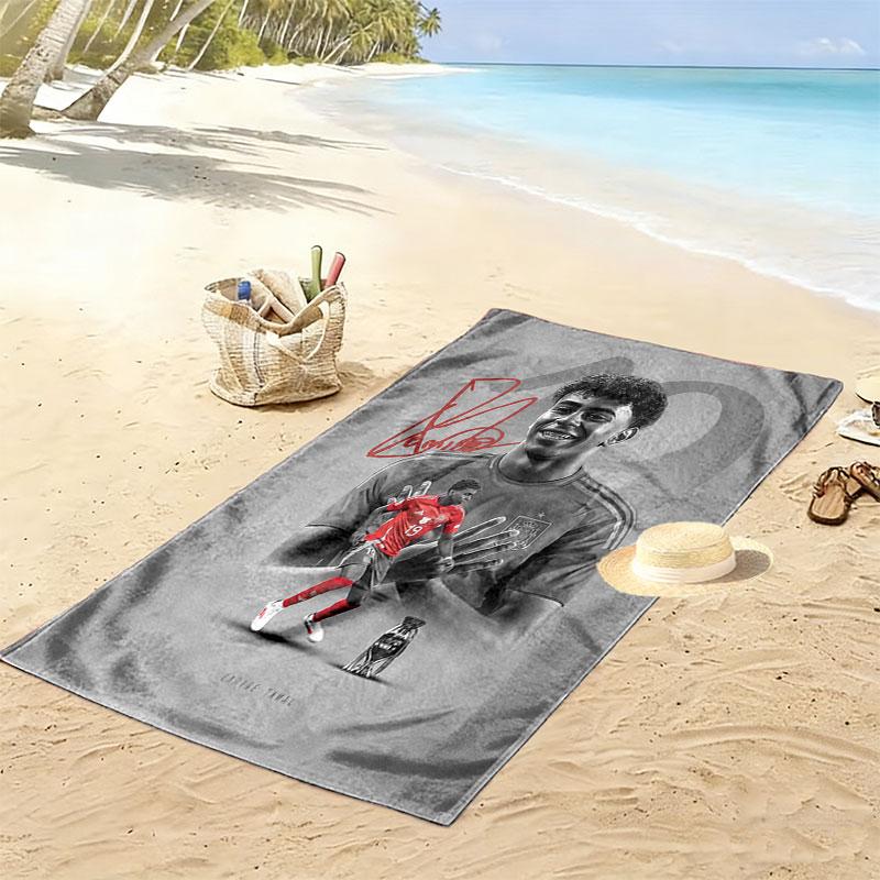 Lamine Yamal Rise Beach Towel, Large Soft Quick Dry Towel for Beach Camping Swimming