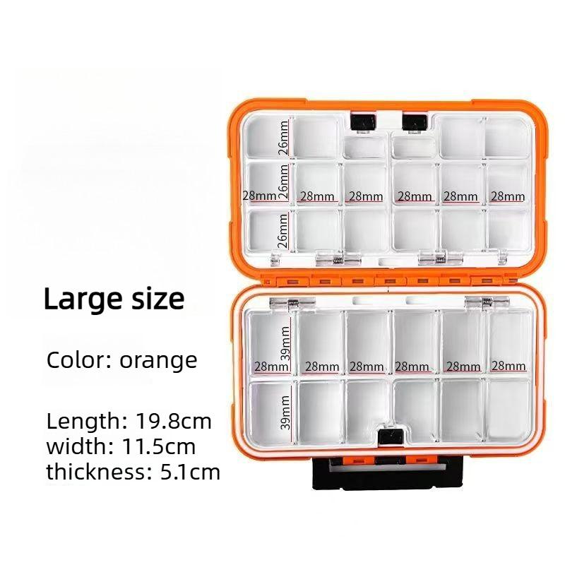 1pcs Portable Outdoor Fishing Hook Line Tool Box Fishing Tackle Storage Box Rock Fishing Case for Fishing Accessories Organizer