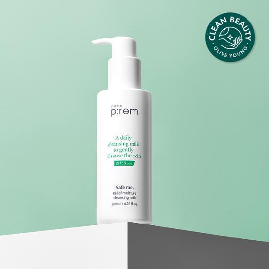 

Make Prem Safe Me Relief Увлажняющее очищающее молочко 200 мл