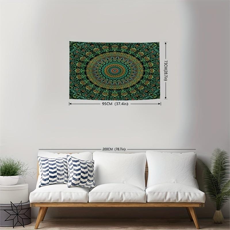 VIKAMA Indian Mandala Wall Tapestries Psychedelic BohemianStyle Wall Tapestries Bedroom Decorations Home Decor