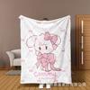 New Cute Cartoon Mikko Flannel Blanket All-season Children's Printed Blanket Soft Nap Blanket