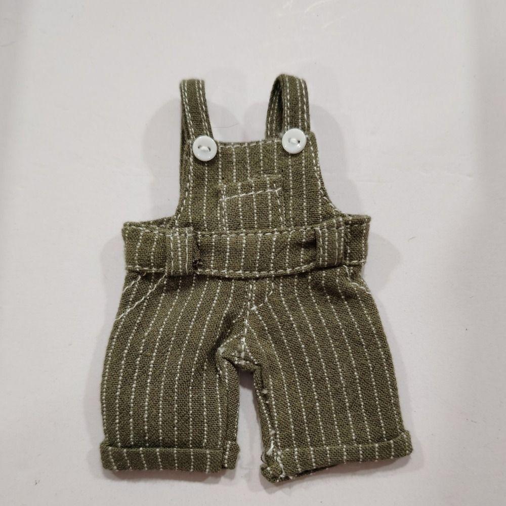 Handmade Doll Jeans Pants Multi-colors Strap Shorts New Dolls Trousers  For 10cm Cotton Doll