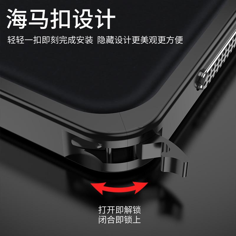 Applicable to Honor POWER hippocampus buckle frame mobile phone case metal lens heat dissipation supercar anti-drop protective cover