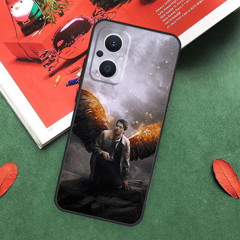Angel Castiel Supernatural Case For OPPO Reno 14 13 12 11 10 Pro 14F 13F 12F 11F 8 7 Lite OPPO Find X9 X8 X6 Pro Cover