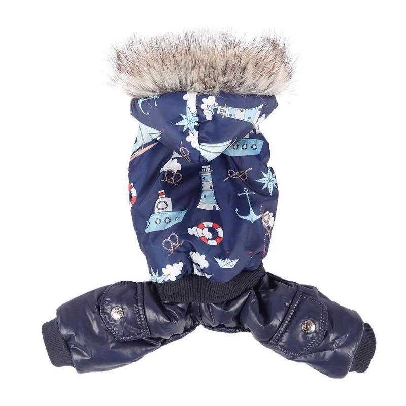 Pet Cotton-padded Clothes, Warm Cotton-padded Jackets for Dogs In Winter, Thickened Down Cotton-padded Clothes for Puppies In Winter