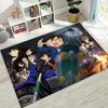 Retro Anime Detective Conan Cartoon Rug for Bedroom Living Room Sofa Home Doormat Decor,Kids Play Non-slip Floor Mat Gift