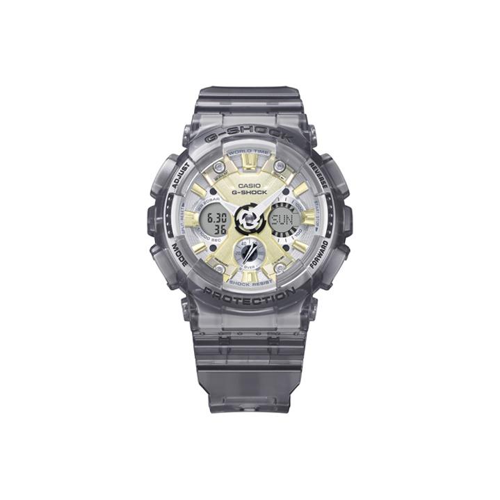 CASIO Women s 49mm Gray Watch GMA-S120GS-8APR Ice Crystal Gray