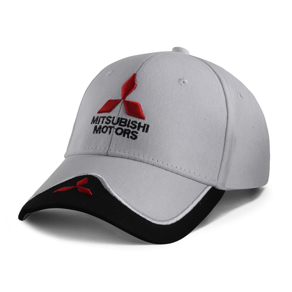 1PCS NEW Unisex Embroidery Baseball Caps Spring And Autumn Outdoor Adjustable Casual Hats Sunscreen Hat For Mitsubishi MOTORS