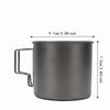 Durable Camping Cup Lightweight Outdoor Drinkware Portable Travel Coffee Mug  Picnic