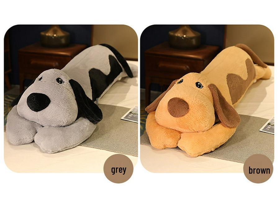 Large Plush Dog Pillow - Super Soft Unisex Hugging Doll for Bedtime