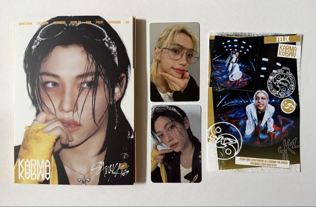 [USED] Felix HMV Bonus B Felix Karma Straykids Stray Kids