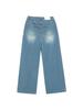 SALAD BAGUNI Highlight Washing Wide Jeans - Vintage Blue