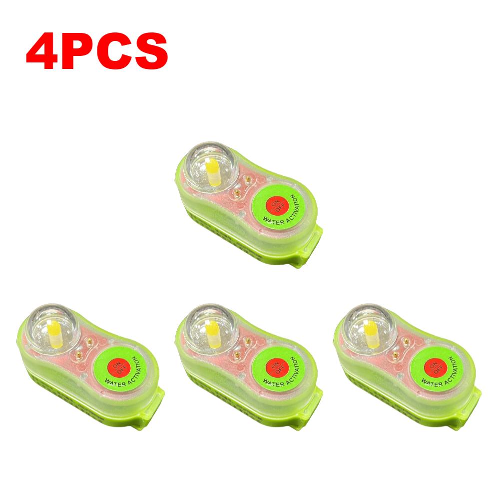 LED Life Jacket Light Survivor Locator Light Lithium Seawater Self-Lighting Light Life-saving Adult Children For Life Vest