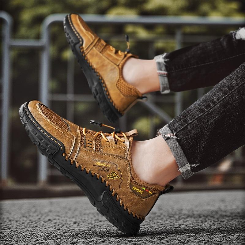 38-48 Men's Casual Sandals Breathable Mesh Shoes Lightweight Running Sneakers