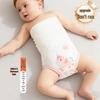 Neugeborenes Herbst/Winter Gepolsterter Baby Bauchgurt mit hoher Taille aus Baumwolle mit Nabelschutz und Kälteschutz