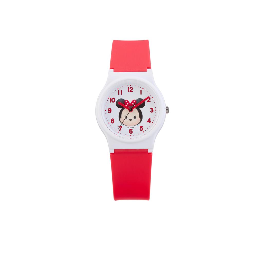 Citizen Disney TSUMTSUM Minnie Mouse Waterproof Analog Watch with Urethane Strap Q&Q (V06A-504VK)