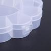 PVC Compartments Adjustable Practical Flower Storage Box Bead Ring Box Jewelry Presentation Organizer