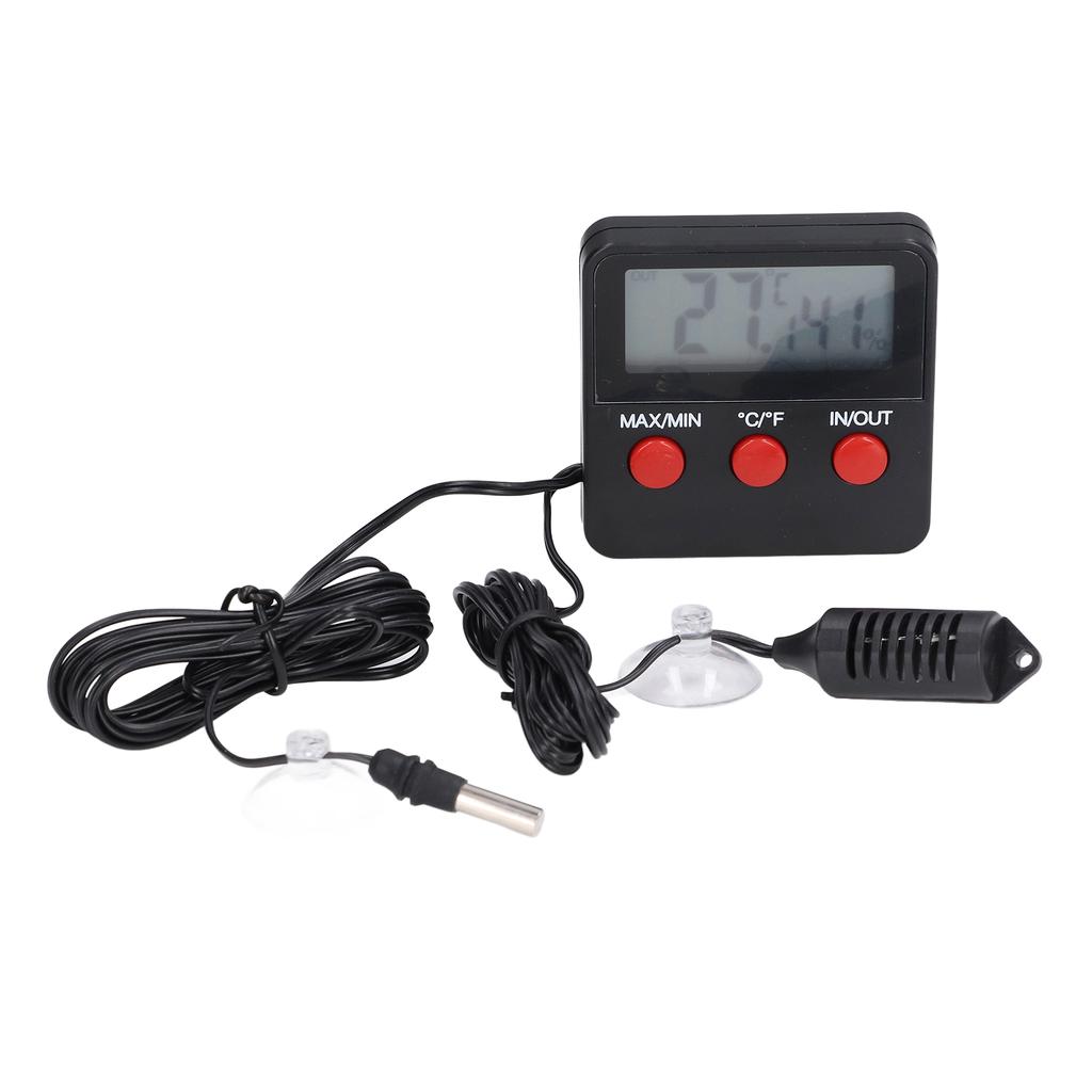 Humidity Temperature Gauge Mini Thermometer Digital Display Temp Sensor Meter Hygrometer DTH?74