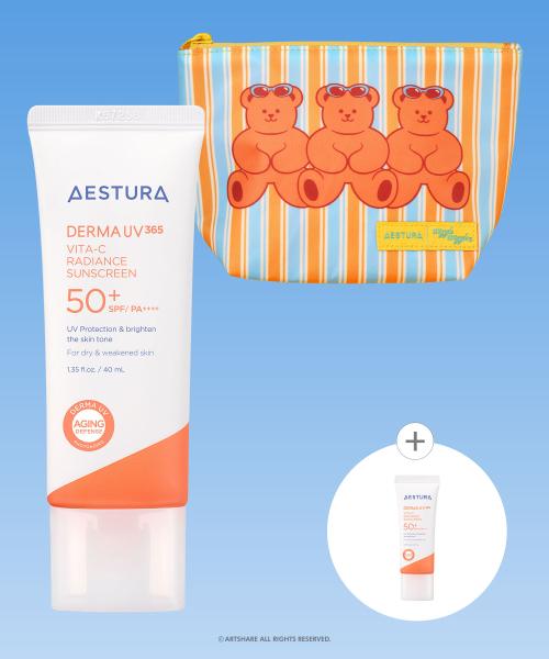 Aestura Derma Uv365 Vita C radiantCe Moisture Sun Cream 40 мл NONE