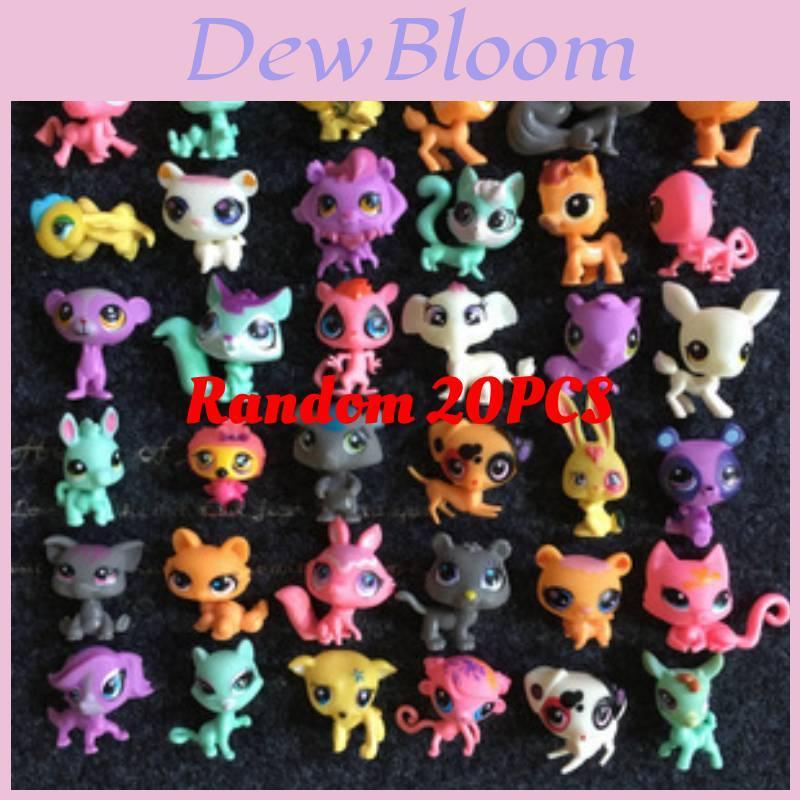 Lotto Bamboline Deliziose Qualità Premium 20 Pezzi Littlest Pet Shop Giocattoli Cane Per Bambini