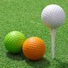 10Pcs Foam Golf Balls PU Practice Golf Balls Realistic Feel Long Lasting Limited Flight Practice Golf Balls for Backyard