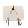 Korean High-End Silver Mushroom Ring Drop Earrings - Niche Style 2026