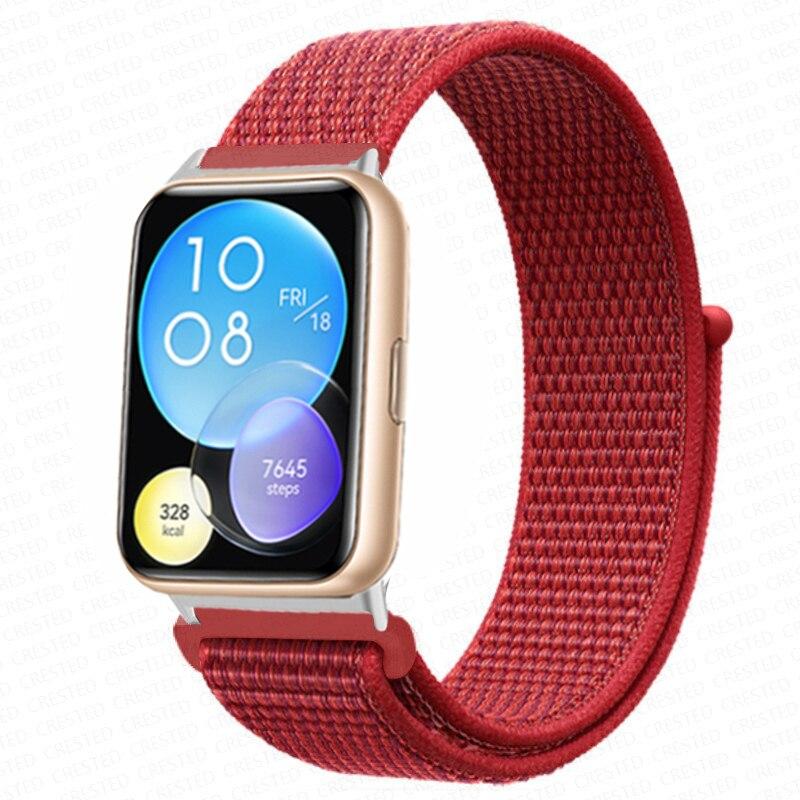 Nylon Band For Huawei Watch Fit 2 Strap Smartwatch Accessories Replacement Wristband Bracelet Correa Huawei Watch Fit1 Active