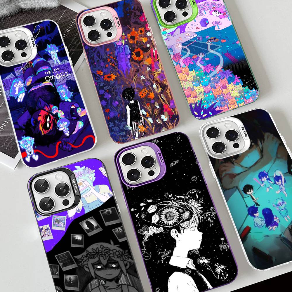 O-Omori Game Phone Case for iPhone 17 16 Plus Pro Max 15 14 13 12 11 Matte Colorful Covers