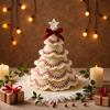 Handmade Football/Baseball Crochet Christmas Tree Ornaments DIY Sports Themed Knit Christmas Tree Kit