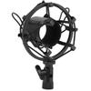 Microphone Metal Shock Mount Holder Clip for 43‑50mm Diameter Condenser Mic Studio Recording