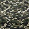Camouflage 1Pcs Green Pattern Sanding Fitted Sheet, Bedroom Camouflage Printed Bedspread, Bedding Not Include Pillowcase