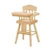 1/12 Dollhouse High Chairs Miniature Highchair Micro Landscape Small Doll Chair Model for